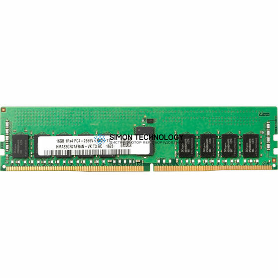 Оперативная память HP HPI Memory 16GB DDR4-2666 (1X16GB) NECC RAM (3PL82AA)