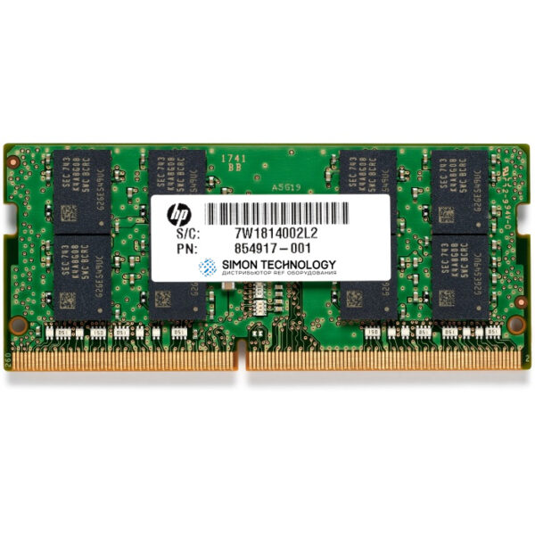 Оперативная память HP HP 16GB DDR4-2666 SODIMM DM Memory (3TK84AA)