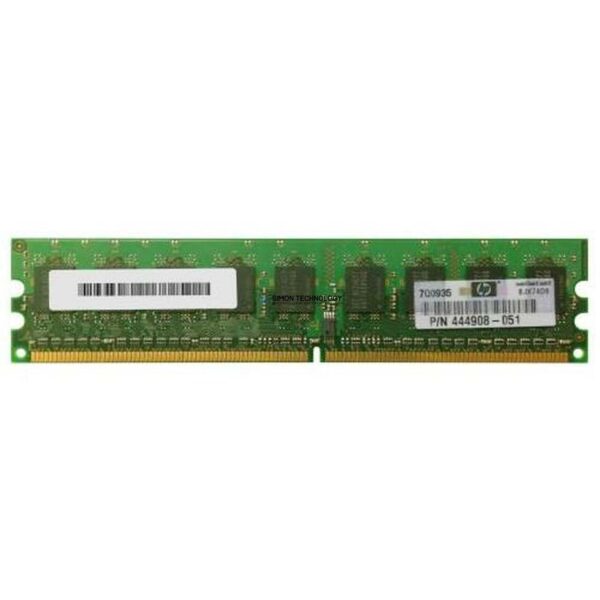 Оперативная память HP CRUCIAL 1GB (1*1GB) 1RX8 PC2-6400E DDR2-800MHZ MEM KIT (444908-051)