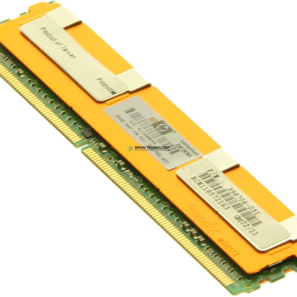 Оперативная память HPE Memory 1GB PC2-5300 FBD.64Mx8 (446557-001)