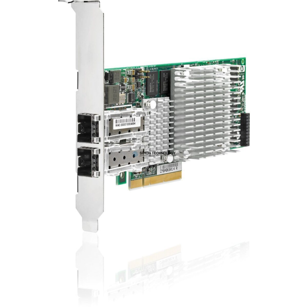 Контроллер HP NC522SFP 2 PORT 10GBE SERVER ADAPTER - W/ LOW PROFILE BRKT (468332-B21-LP)