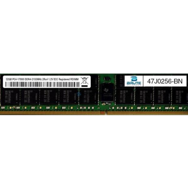 Оперативная память Dell DELL 32GB DDR4 2133MHz 2Rx4 1.2V RDIMM (47J0256-OEM)