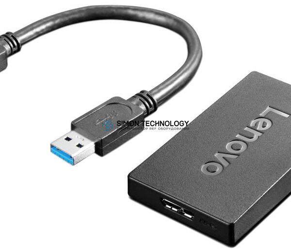 Кабели Lenovo ThinkPad Lenovo USB 3.0 to DP adapter (4X90J31021)