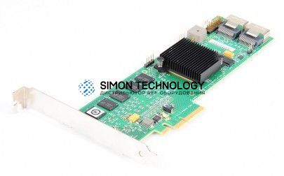 Контроллер RAID LSI SATA HBA 6GBS PCI-EX 2*MINI-SAS PORT - HIGH PROF BRKT (500605B-HP)