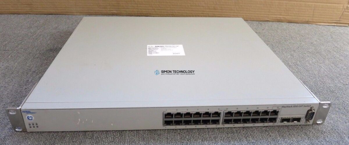 Коммутаторы HP HP Nortel Networks BayStack -PWR Sw (5510-24T)