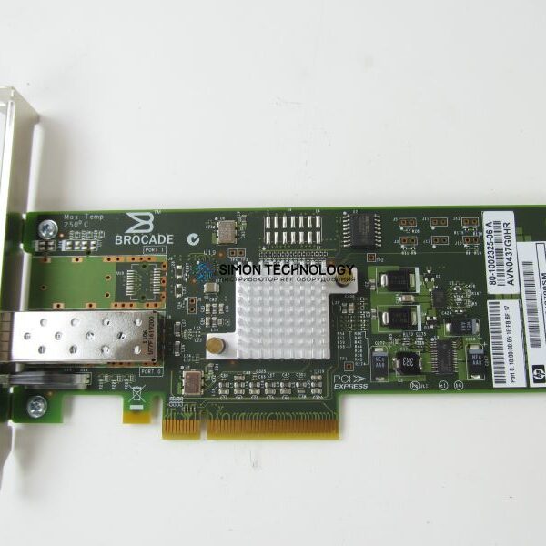Контроллер HP 81B PCIE 8GB FC SINGLE PORT HBA - WITH HIGH PROFILE BRKT (571520-001-HP)