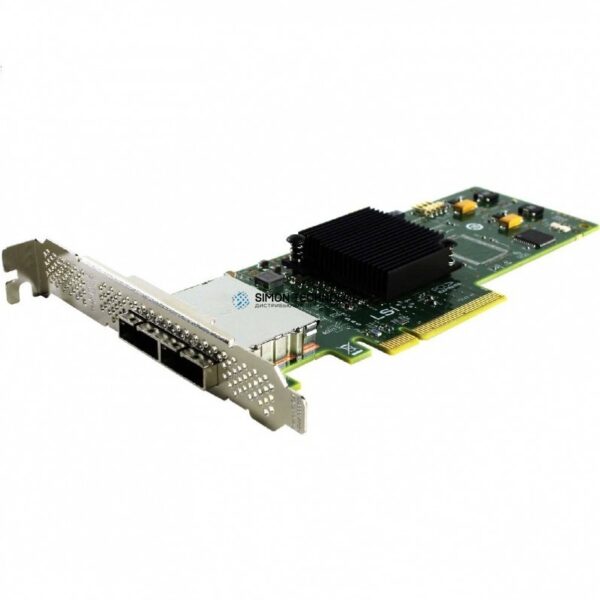 Контроллер HP SC08E 6GB DUAL PORT EXT PCIE SAS HBA - HIGH PROFILE BRKT (614988-B21-HP)