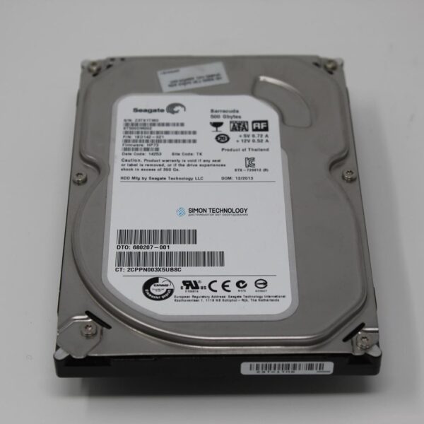 Seagate Festplatte - 500 GB - intern - 3.5" (8.9 cm) (636929-001)