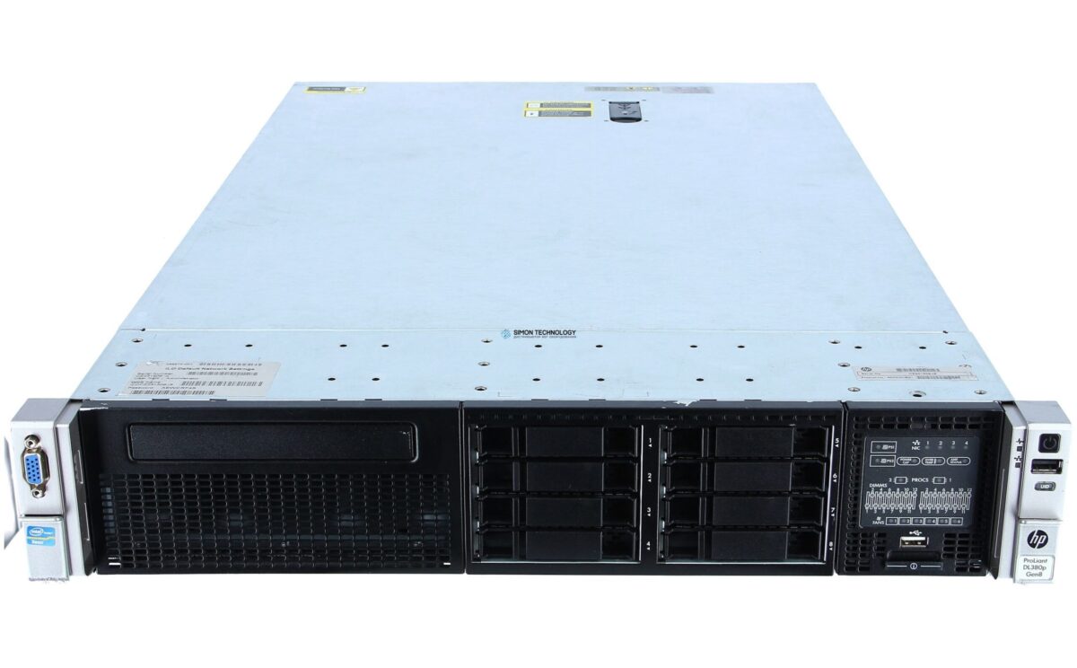 Сервер HP ProLiant DL380p Gen8 8 SFF CTO (642120-B21)