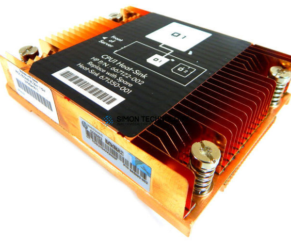 Радиатор HP SL2100 G8 HEATSINK CPU1 (667122-002)