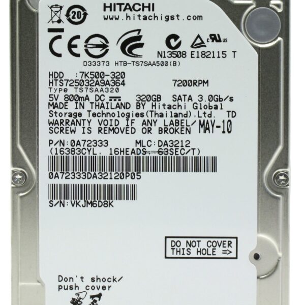 HPI HDD 320GB 2.5 HIT Jaguar C7 SA (678934-001)