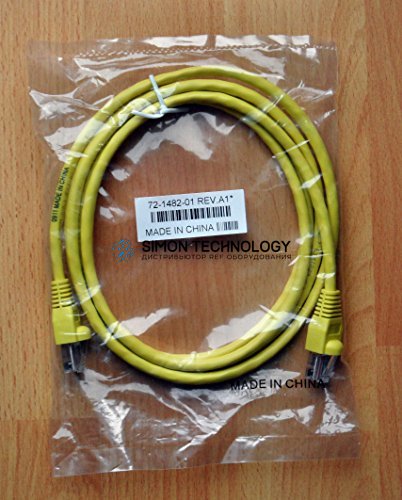 Кабели 3RD PARTY RJ45 CAT5 6FT SNAGLESS PATCH CABLE YELLOW (72-1482-01)