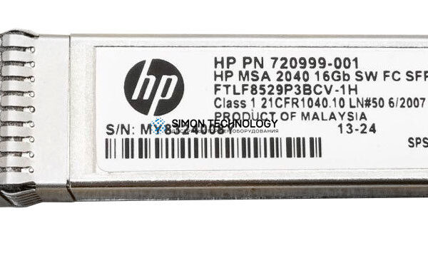 Трансивер SFP HP HPE MSA SFP MSA2040 16GB SHART WAVE FC SFP (720999-001)