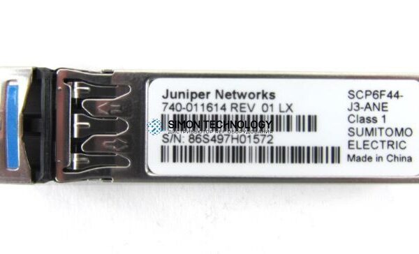 Трансивер SFP Cisco JUNIPER Juniper 1000Base-LX Gigabit Ethernet Optics SFP (740-011614)