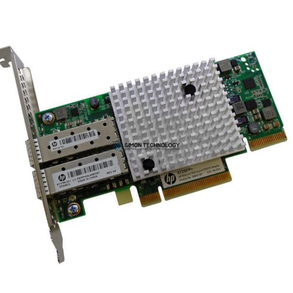 Контроллер HPE 2-PORT 572SFP+ 10GB ETHERNET ADAPTER - HIGH PROF BRKT (789003-B21-HP)