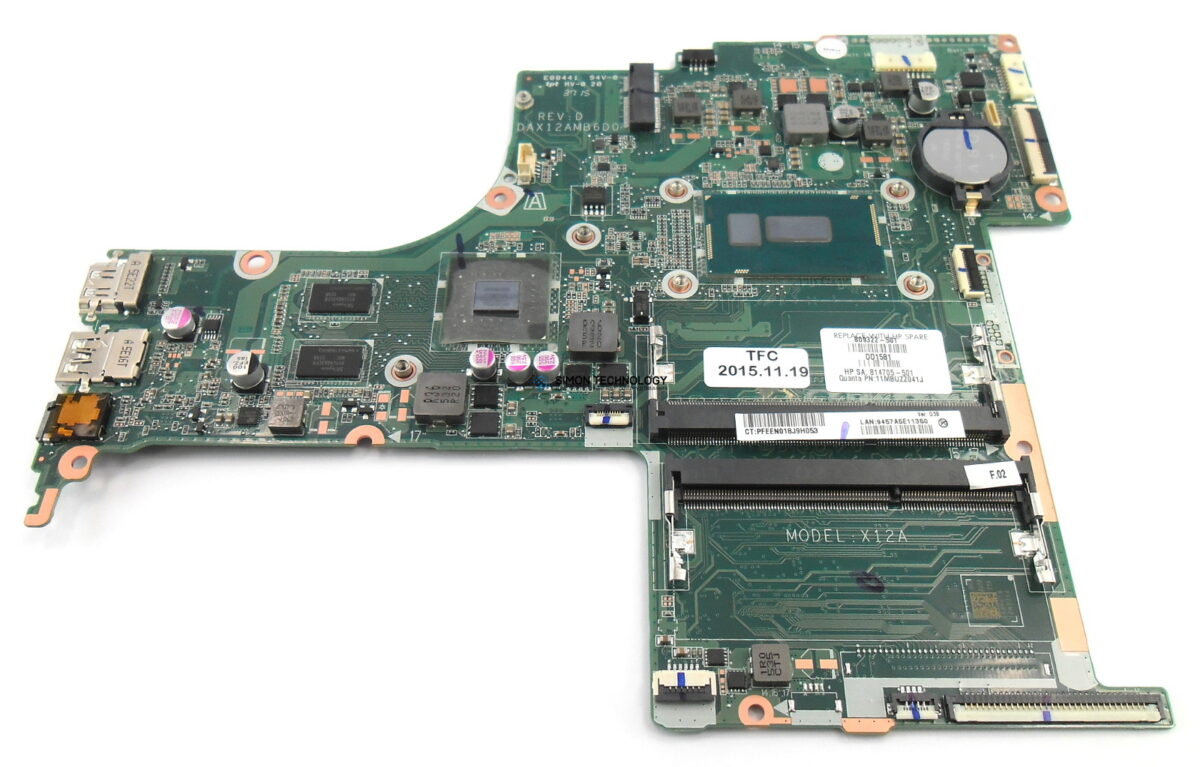 HPI MB DSC 940M 2GB I7-5500U F (814705-501)