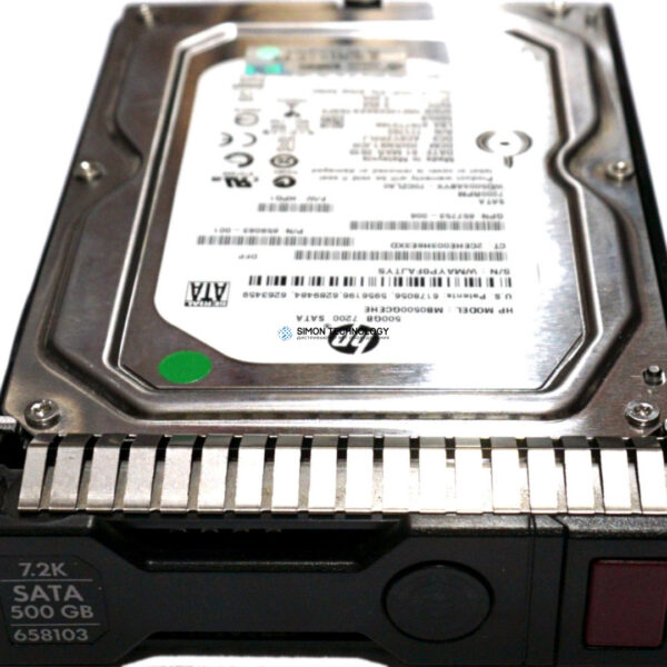 HPE HDD 500GB 3.5" 7.2K SATA 6G NHP (843394-001)