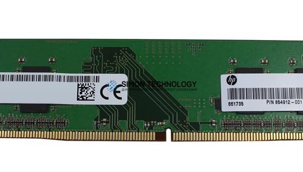 Оперативная память HP HP 4GB (1*4GB) 1RX16 PC4-19200T-U DDR4-2400MHZ UDIMM (854912-001)