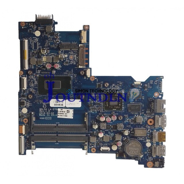 HPI MB DSC R7M1-70 4GB i7-6500U (854932-001)