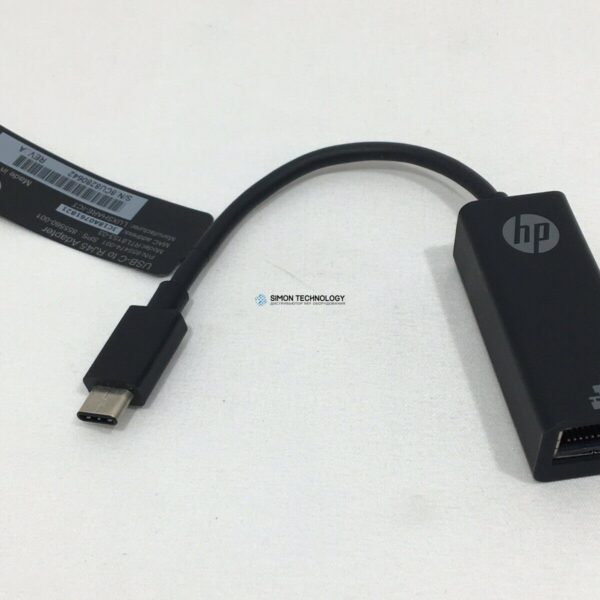Кабели HP HPI USB-C to RJ45 Adapter (855560-001)