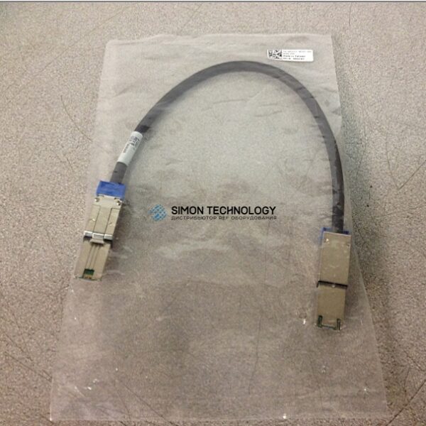 Кабели Dell CABLE SFF-8088 TO SFF-8088 MINISAS 0.5M Compellent (8GCN7)