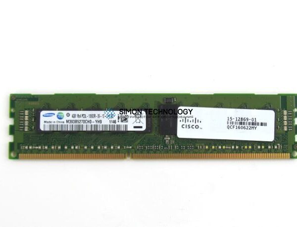 Оперативная память Cisco CISCO 4GB (1*4GB) 1RX4 PC3L-10600R-9 DDR3-1333MHZ MEMORY KIT (A02-M304GB2-L)