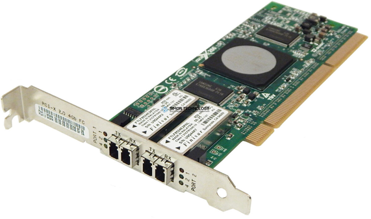 Контроллер HP PCI-X 2.0 2port 4GB FC HBA (AB379-60001)