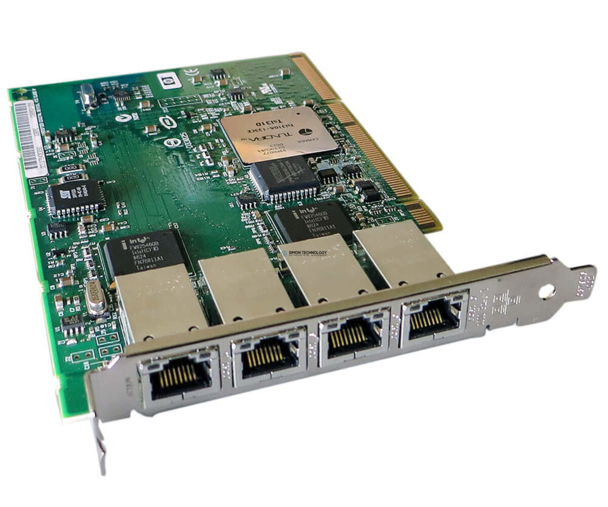 Сетевая карта HPE HPE PCI-X 4-PORT 1000BASETX LAN CARD (AB545-60001)
