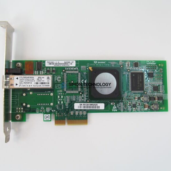 Контроллер HP 4GB PCI-E SINGLE PORT FC HBA - HIGH PROFILE BRKT (AE311-60001-HP)