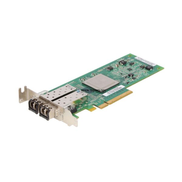 Контроллер HP 82Q 8GB DUAL PORT PCI-E FC HBA - WITH LOW PROFILE BRKT (AH401A-LP)