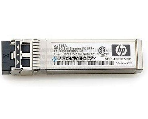 Трансивер SFP HP HP 4GB SW TRANSCEIVER SFP FC 1PACK (AJ715-63001)