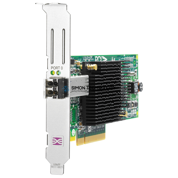 Контроллер Emulex SINGLE PORT 8GB FC PCI EXPRESS - LOW PROFILE BRKT (AJ762B-LP)