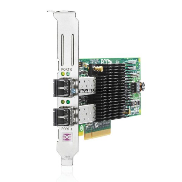 Контроллер HP 82E 8GB DUAL-PORT PCI-E FC HBA - WITH LOW PROFILE BRKT (AJ763B-LP)