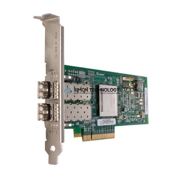 Контроллер HP 82Q 8GB DUAL PORT PCI-E FC HBA - WITH LOW PROFILE BRKT (AJ764A-LP)