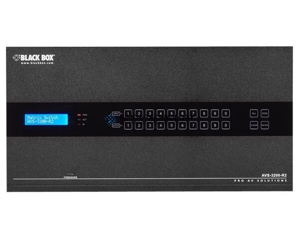 Коммутаторы Black Box Modular Matrix Switcher 16 port 4K Seamless I/O (AVS-1600-R2)