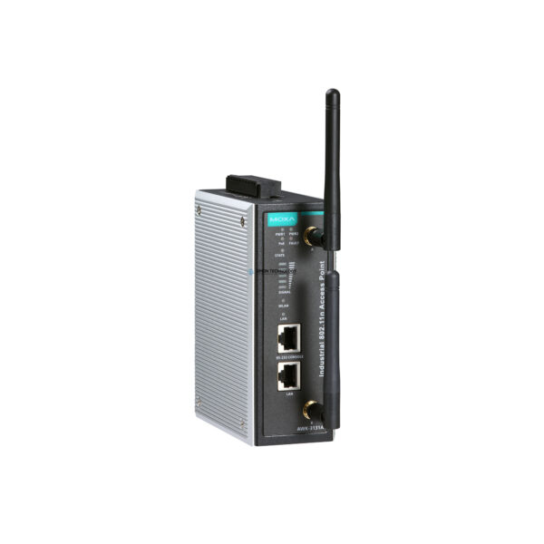 Точка доступа MOXA Industrial Wireless Ethernet Ap/Bridge/Client (AWK-3131A-EU)