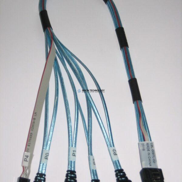 Кабели Supermicro Super SAS Kabel to 4x SATA (CBL-0097L-02)