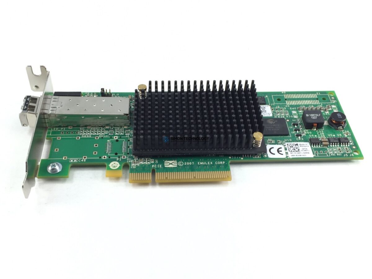 Контроллер Emulex SINGLE PORT 8GB FC PCI EXPRESS - HIGH PROFILE BRKT (CN6YJ-HP)
