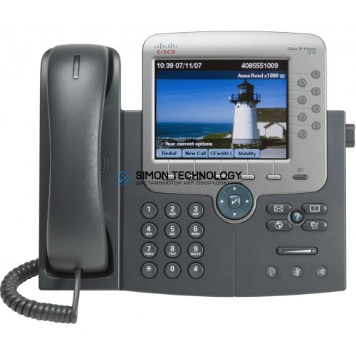 Cisco IP Phone 7975, Gig Ethernet, Color, spare (CP-7975G=)