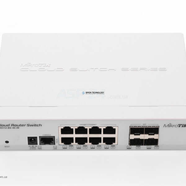 Коммутаторы MikroTik Mikrotik Cloud Router Switch 112-8G-4S-IN w/QCA (CRS112-8G-4S-IN)