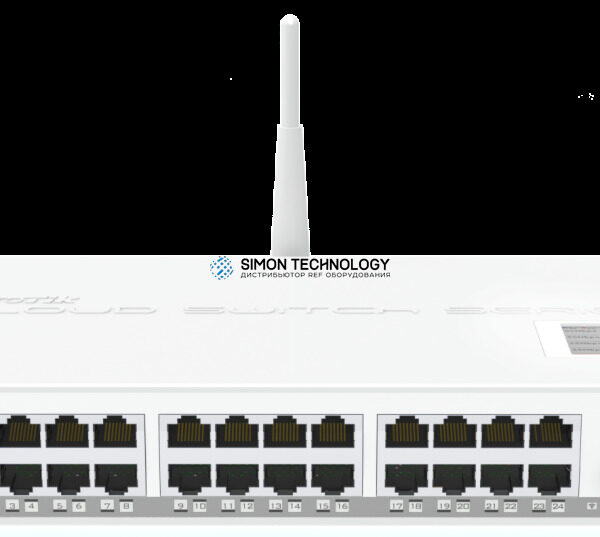 Коммутаторы MikroTik Mikrotik Cloud Router Switch 125-24G-1S-IN w/At (CRS125-24G-1S-2HND-IN)