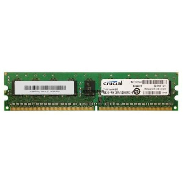 Оперативная память Crucial CRUCIAL 1GB (1*1GB) 1RX8 PC2-6400E DDR2-800MHZ MEM KIT (CT12872AA800.9FG)