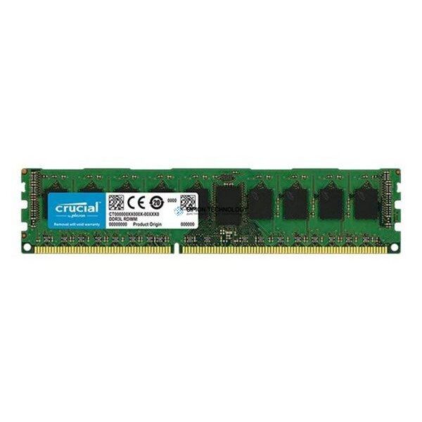 Оперативная память Crucial CRUCIAL 8GB (1*8GB) 1RX4 PC3-14900R DDR3-1866MHZ RDIMM (CT8G3ERSDS4186D)