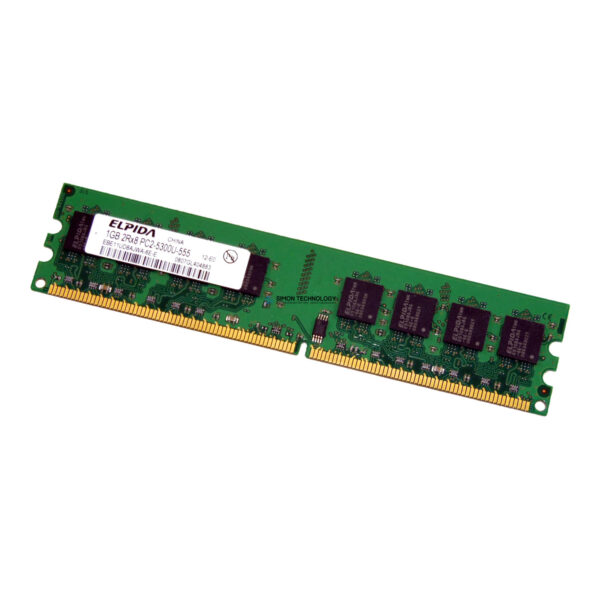 Оперативная память Elpida ELPIDA 1GB PC2-5300 DDR2 240PIN MEMORY DIMM (EBE11UD8AJWA-6E-E)