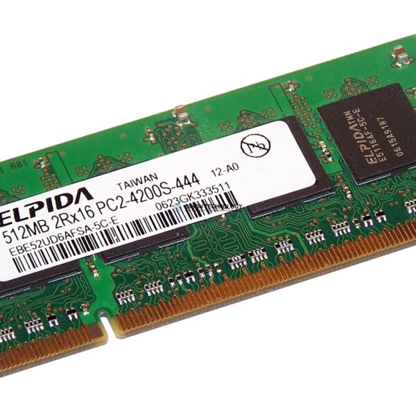 Оперативная память Elpida ELPIDA 512MB 533MHZ DDR2 PC2-4200 SODIMM (EBE52UD6AFSA-5C-E)