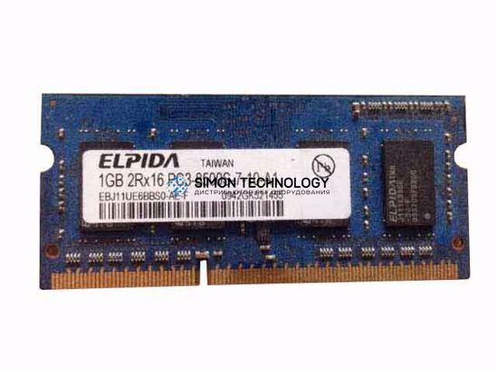 Оперативная память Elpida ELPIDA 1GB (1*1GB) 2RX16 PC3-8500S-7 DDR3-1066MHZ SODIMM (EBJ11UE6BBS0-AE-F)