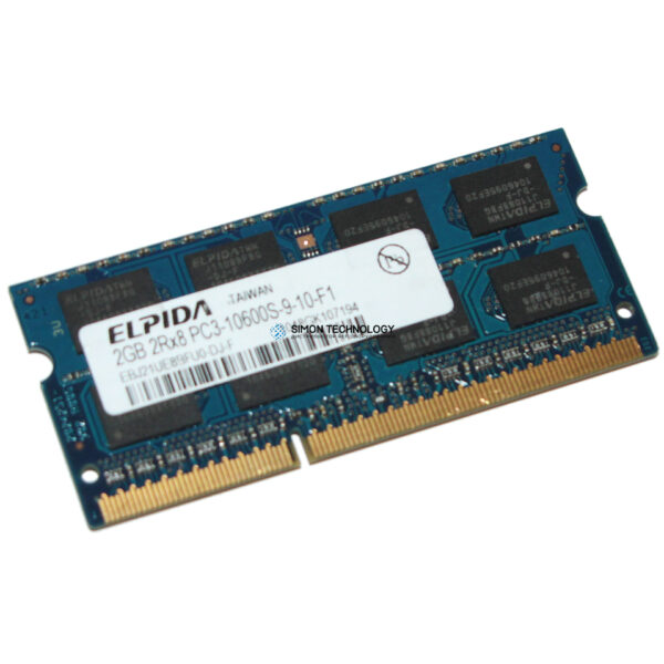 Оперативная память Elpida ELPIDA 2GB 2RX8 PC3-10600S DDR3-1333MHZ SODIMM (EBJ21UE8BFU1-DJ-F)