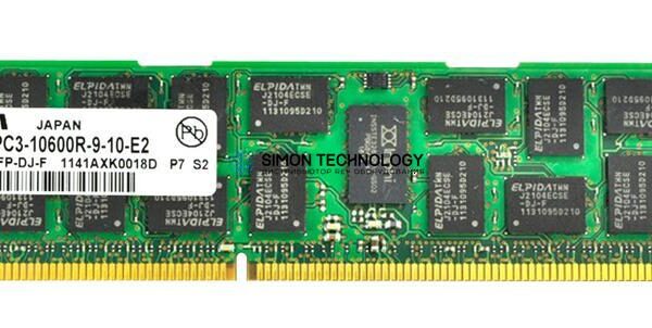 Оперативная память Elpida ELPIDA 8GB (1*8GB) 2RX4 PC3-10600R-9 DDR3-1333MHZ RDIMM (EBJ81RF4BCFP-D-J-F)