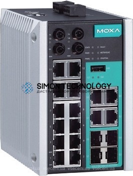 Коммутаторы MOXA Moxa Industrial Advanced Managed Ethernetswitch (EDS-516A-MM-ST)