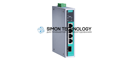 Коммутаторы MOXA Moxa Industrial Unmanaged Ethernetswitch (EDS-G205A-4PoE-1GSFP-T)